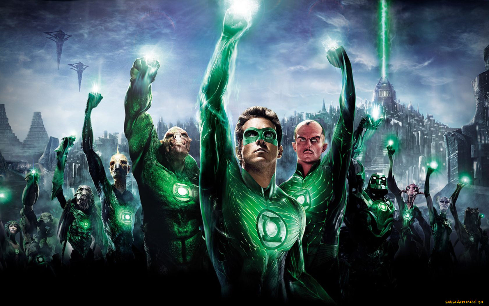 green, lantern, , 